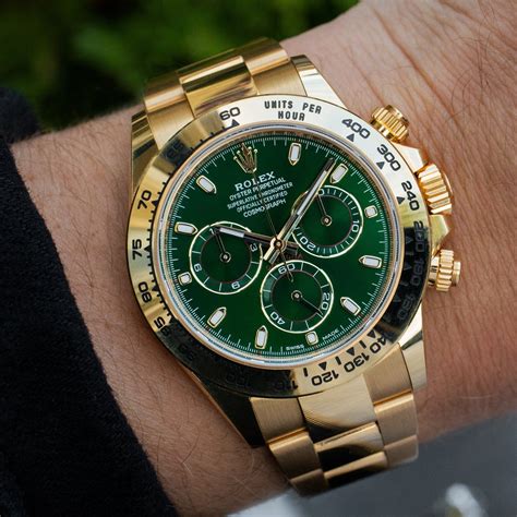 green face rolex daytona|Rolex daytona 116508 price.